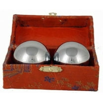 Thy Collectibles #3 Stainless Steel Chinese Massage Balls, 2 Pack