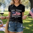 thumbnail image 2 of 250th Anniversary USA Shirt USA Womens T Shirts Graphic Flag Independence Days Tees BK6 Top S, 2 of 5