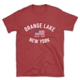 thumbnail image 1 of Orange Lake New York Patriot Men's Cotton T-Shirt, 1 of 1