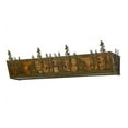 thumbnail image 6 of Meyda Tiffany 153968 Tall Pines 4 Light 7" Tall Wall Sconce - Copper, 6 of 7
