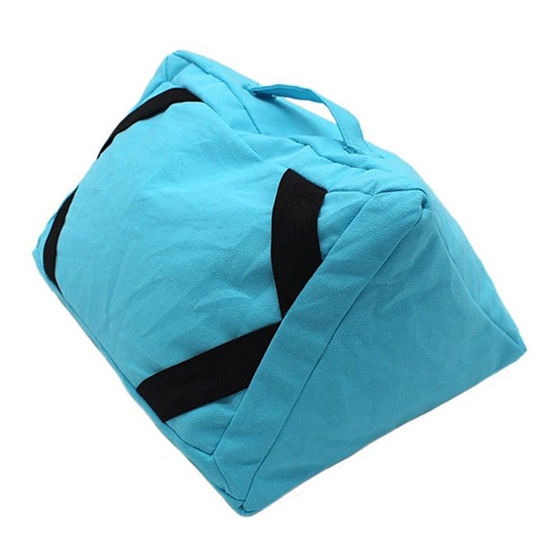 Injueey Soporte para tableta Almohada Multiángulo Teléfonos inteligentes Libro Cojín Cojín Soporte para regazo con banda elástica Juegos de teclado y mouse para computadora azul zafiro