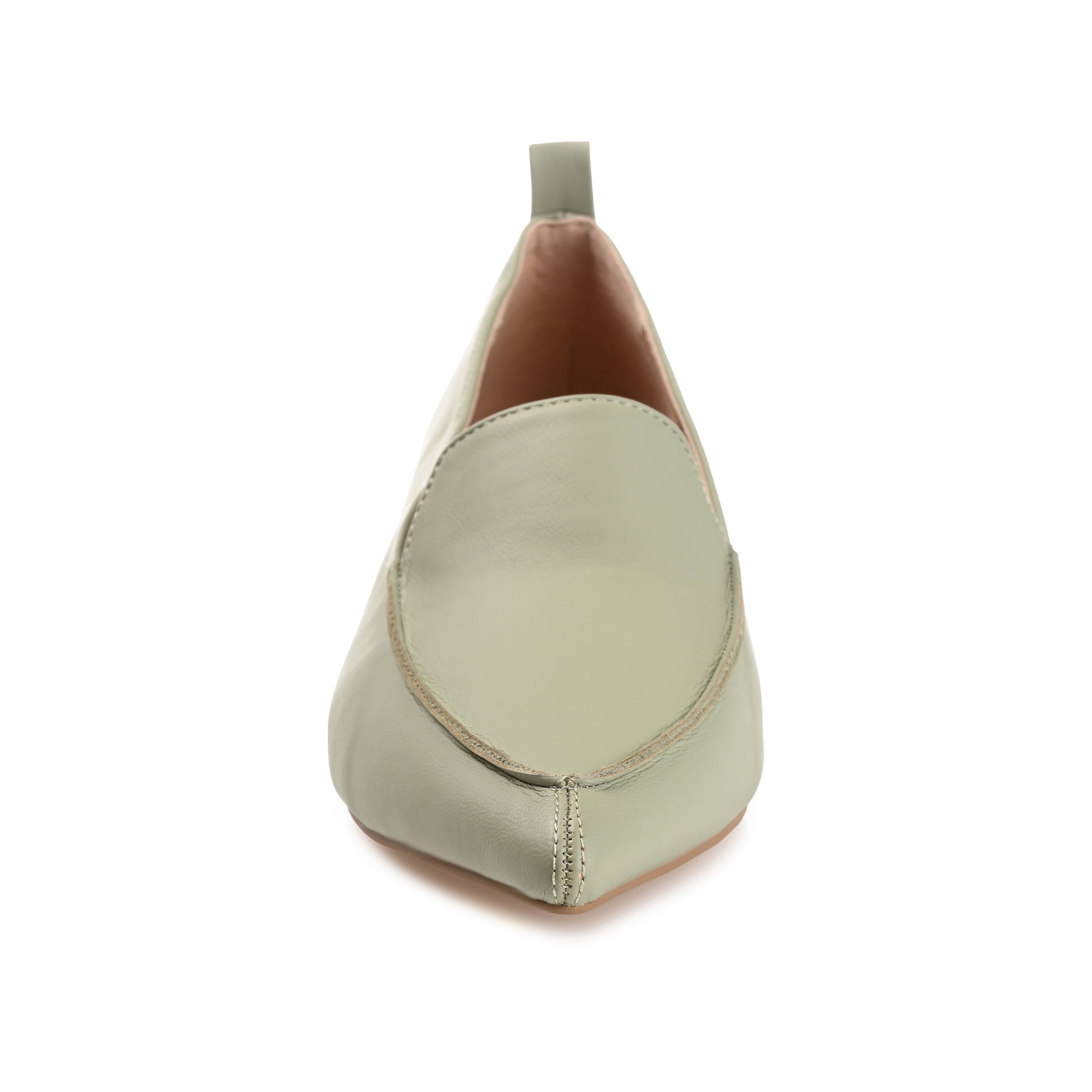 Journee Womens Maggs Loafer Pointed Toe Slip On Flats, Widths Available