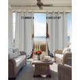 thumbnail image 6 of Cartoon Rockets Kitchen Curtains Letters It's Monday We Have Lift-off Cafe Short Curtains for Bathroom Blackout Window Curtain Grommet Small Window Treatment Drapes for Bedroom Living Room 42"x45"x2, 6 of 9