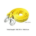 thumbnail image 2 of GOOHOCHY Car Truck Tow Rope Nylon Winch Rope Truck Towing Rope Tow Safety Strap, 2 of 8