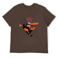 thumbnail image 3 of Mlbba Baseball Team Balti-more Orioles Balti-more Maryland Unisex T-shirt Adults Fashion Breathable Shorts Sleeves Crew Neck Shirts Light Sportshirts, 3 of 4