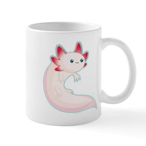 CafePress - Axolotl Mug - 11 oz Ceramic Mug - Novelty Coffee Tea Cup