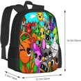 thumbnail image 3 of Incredibox Sprunki Backpack Lightweight Large Capacity Laptop Backpacks Game Backpack For Unisex, 3 of 8