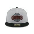 thumbnail image 2 of Men's New Era  Gray/Black San Francisco Giants 2025 Batting Practice 59FIFTY Fitted Hat, 2 of 7