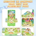 thumbnail image 6 of Children's Playground 3D Folding Book Keychain Amusement Park Campus Hanging Toy, 6 of 6