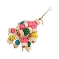 thumbnail image 4 of Chewing Toy, Decoration Relieve Anxiety  Sepak Takraw Toy Hanging Safe  For Birds S,M,L, 4 of 8