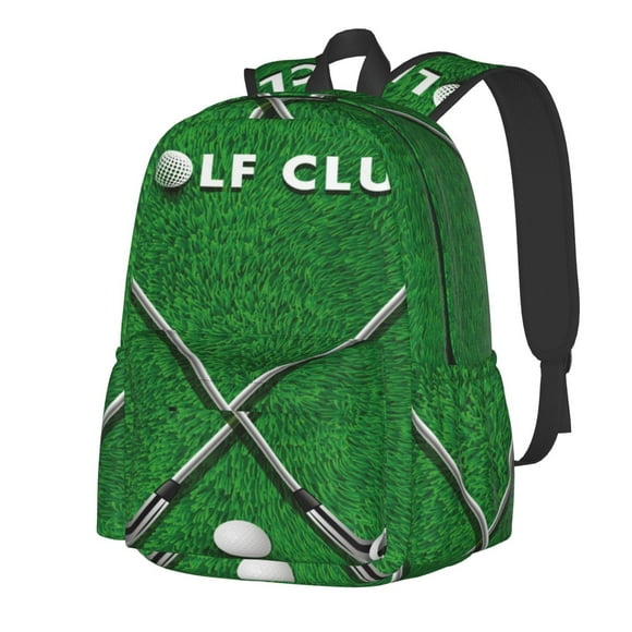 Disketp Golf Sport Club Mochila Escolar de Gran Capacidad y Peso Ligero, Mochila de Viaje Ideal para Escuela, Trabajo y Uso Diario, Cómoda y con Estilo