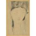thumbnail image 2 of Amedeo Modigliani 11x14 Gold Ornate Wood Frame and Double Matted Museum Art Print Titled - Beatrice Hastings (1914), 2 of 4