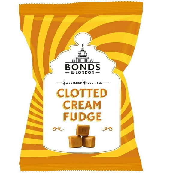 Bonds of London Clotted Cream Fudge Bag 120g (Pack of 3)