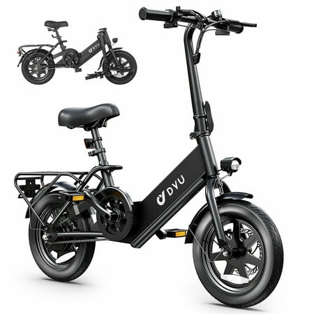 Dyu 500W Folding Electric Bike, $230 (was $479) at Walmart