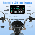 thumbnail image 4 of Motobici Electrica Honey Whale U3 Pro Azul, 4 of 8