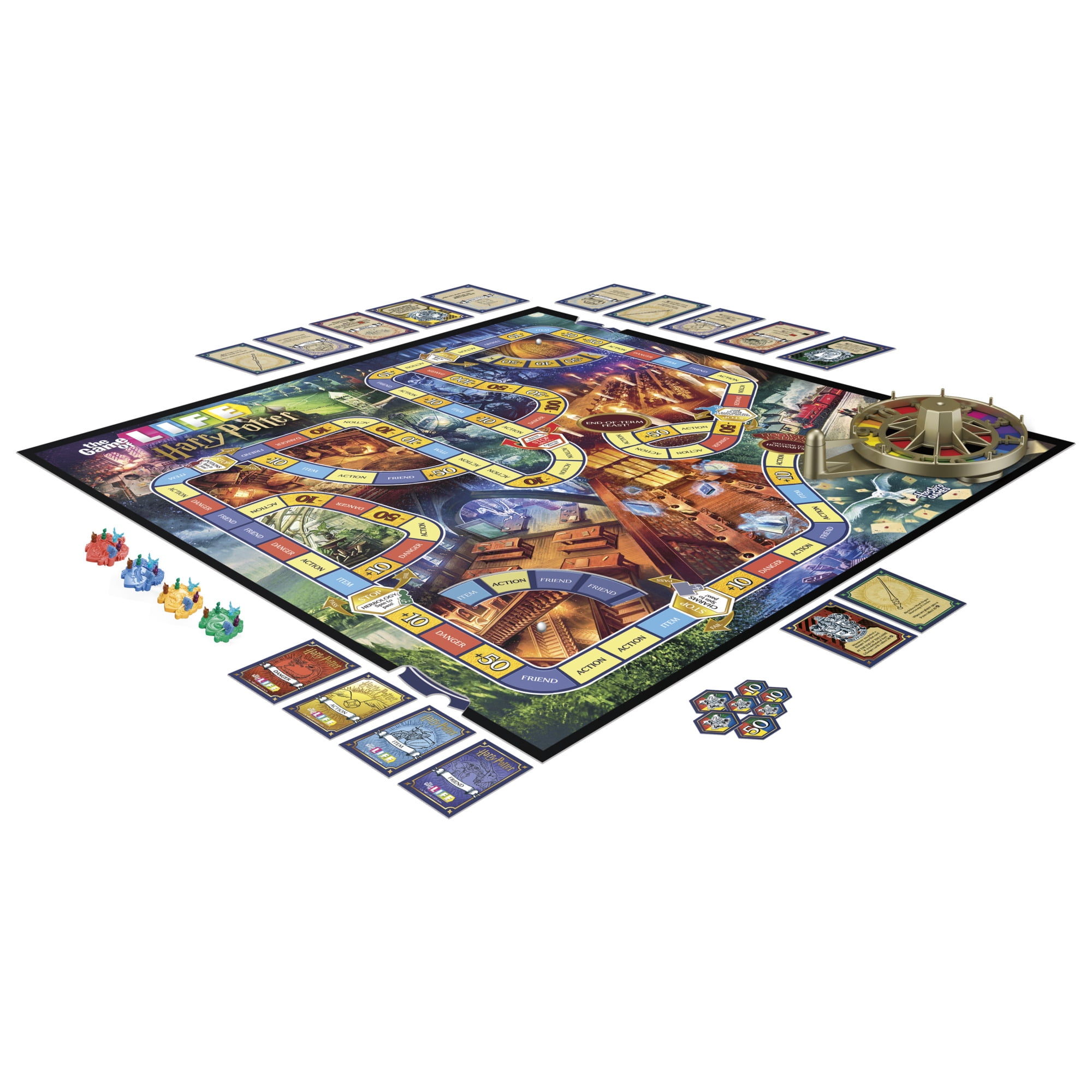 The Game of Life HARRY POTTER Edition Board Game, Family Games for Kids, Teens, Adults, 8+