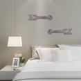 thumbnail image 4 of Daxin 2pcs Arrows Shape Wooden Crafts Farmhouse Home Wall Hanging Decor Arrow Wall Decoration Ornament Home Decoration Accessories, 4 of 6