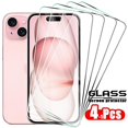 thumbnail image 1 of 4-1Pcs Screen Protector Case for IPhone 15 14 13 12 11 Pro Max Tempered Glass for IPhone X XR XS Max 6 7 8 Protective Glass Film 4pcs HD For iPhone 13 mini, 1 of 6