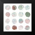 thumbnail image 2 of Grey, Jace 15x15 Black Modern Framed Museum Art Print Titled - Soft Dots Mate, 2 of 5