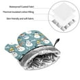 thumbnail image 6 of Honeii Snowflake Scarf Snowman Pattern Oven Mitts and Pot Holders, Silicone Oven Gloves,500 F Heat Resistant Oven Mitts Sets, 4PCS, 6 of 6
