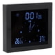 thumbnail image 4 of Alarma digital Temperatura Humedad Reloj con pantalla Temporizador de mesa interior Multifuncional para decoración de oficina en el hogar (TS-WP10-B negro), 4 of 14