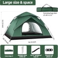 thumbnail image 3 of 60-Second Quick Setup 2-Person Dome Camping Tent | Lightweight and Portable, 3-Season Full Protection (79x79x53 inches)$$Sport & Recreation Other, 3 of 6