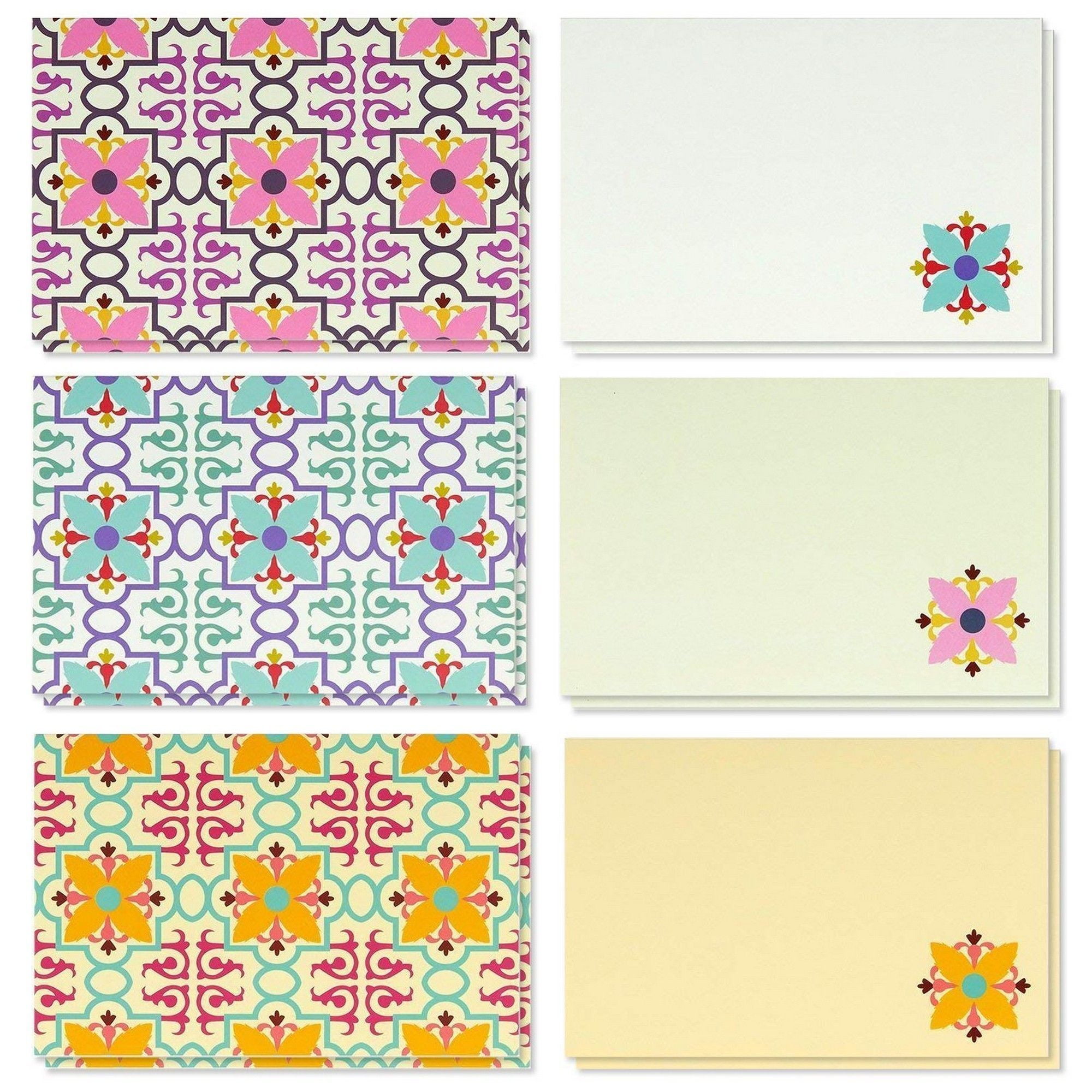 48 Pack Unique Designs Birthday Cards Box Set Birthday Cards Bulk Assortment 4 x 6 Inches Assorted Cards for Men Women Kids- Home Office-Bday Cards Blank Birthday Cards Envelopes Included