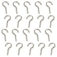 thumbnail image 3 of FELTECHELECTR 100Pcs Screw Hooks for Hanging Items Around the House Iron, 3 of 8
