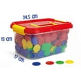 thumbnail image 2 of Set de Juego de Mesa de Póker Con 1000 Fichas de Plástico (4 Colores Didácticos), 2 of 3