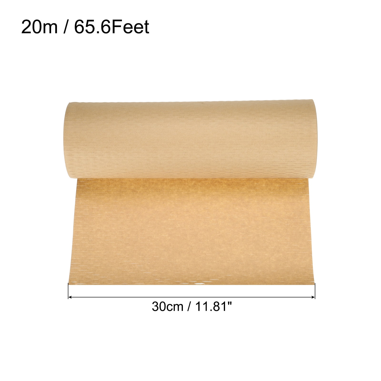 Uxcell Packing Paper 12 Inch x 65.6 Feet Cushioning Wrap Rolls Packing Paper for Moving Packaging Brown