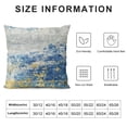 thumbnail image 5 of PRATYUS Blue and Grey Abstract Pillow Covers Modern Navy Gray Throw Pillow Cover Art Artwork Accent Double Sided Printing Couch Cushion Cover or Bed Living Room Chair Outdoor Sofa 18x18in, 5 of 5