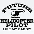 thumbnail image 2 of CafePress - Future Helicopter Pilot Infant Bodysuit - Baby Light Bodysuit, Size Newborn - 24 Months, 2 of 4
