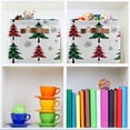 thumbnail image 7 of GZHJMY Collapsible Storage Basket Buffalo Plaid Christmas Trees Rectangular Storage Bins Baskets Toys Storage Bins with Handles for Bedroom Home Office 1PCS, 7 of 7