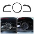 thumbnail image 3 of for 3 Axela 2014-2018 Carbon Fiber Dashboard Interior Instrument Cover Trim, 3 of 5