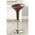 thumbnail image 4 of Safavieh Shedrack Swivel Bar Stool-Finish:Brown, 4 of 5