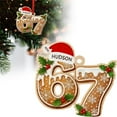 thumbnail image 5 of WEGFTDUOP Christmas 67 Acrylic Ornament Six Funny Xmas Holiday Ornament Funny 67 Decorations Meme Grandkid Gift For Christmas Tree Christmas Hanging Decor, 5 of 9