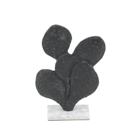 Decmode Rustic 11 X 7 Inch Cactus Sculpture