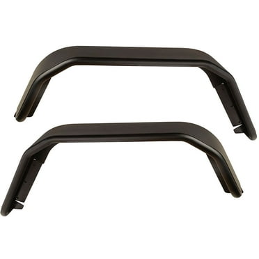 Rugged Ridge by RealTruck Tube Fender Flares for Wrangler JK/JKU | Rear, Steel | 11615.47 | Compatible with 2007-2018 Jeep Wrangler JK/JKU