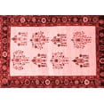 thumbnail image 1 of Ahgly Company Indoor Rectangle Persian Red Traditional Area Rugs, 5' x 8', 1 of 4