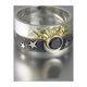 thumbnail image 5 of XWSHYW Anillos Conjunto y Estrella Unisex de Doble Capa En Forma de Corazón a La Moda para Hombre, 5 of 6