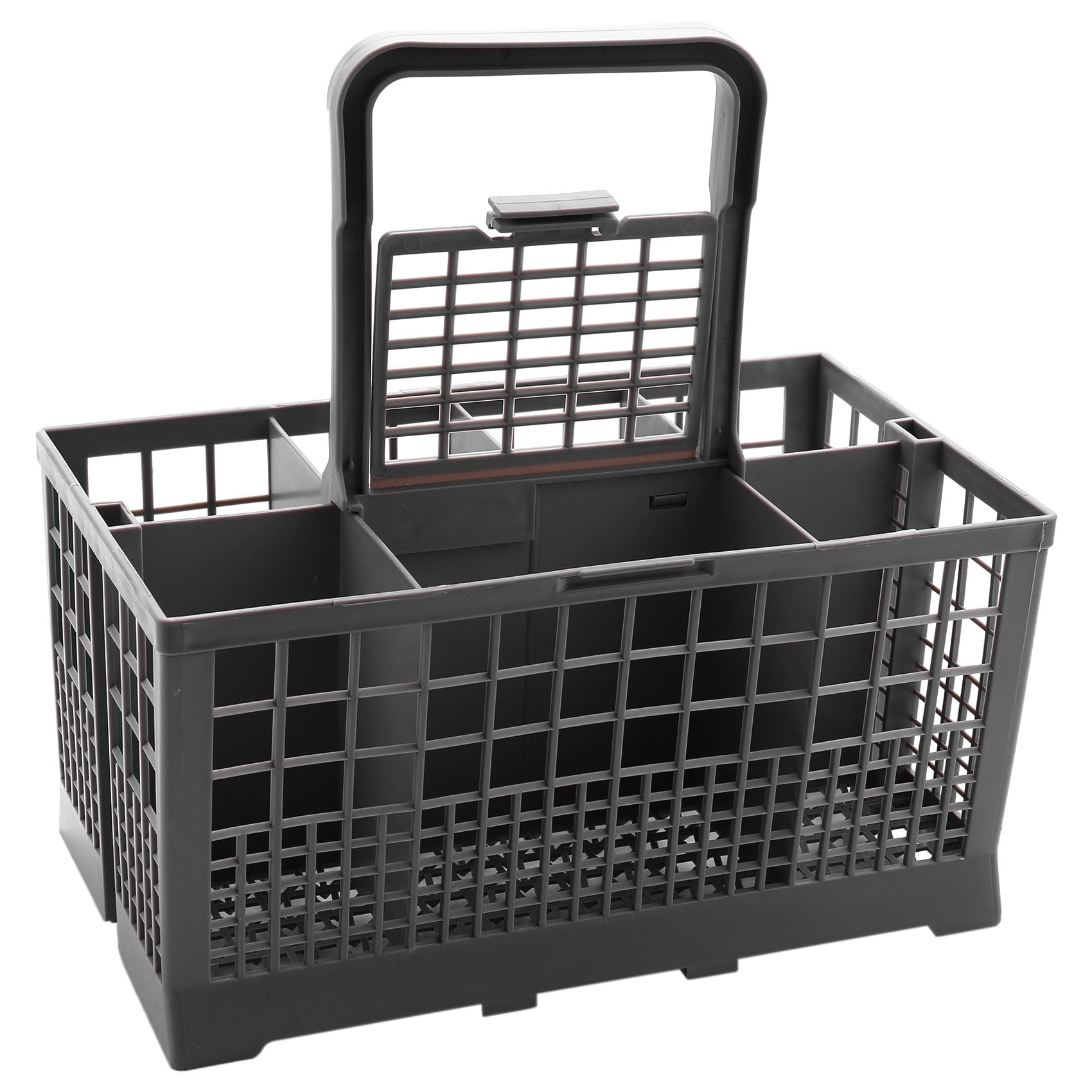 Dishwasher Cutlery Basket Cage Gray Fit For Bosch & Maytag Universal Plastic New 