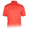 thumbnail image 1 of Monterey Club Men's Spinner Texture Solid Golf Polo Shirt #3609, 1 of 2