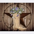thumbnail image 2 of CafePress - Cowboy Boots Western Country Barn Wood Mousepad - Non-slip Rubber Mousepad, Gaming Mouse Pad, 2 of 6
