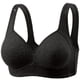 thumbnail image 4 of Brasier sin Varillas Mujer Tela de Mantequilla Sujetador Moldeador Cómodo sin Costuras con Soporte de Elevación Ajustable Sujetador Tipo Camiseta Inalámbrico para Uso Diario Mediana, 4 of 7