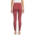 thumbnail image 2 of Time and Tru Women's High Rise Jeggings, Sizes XS-XXL, 2 of 5