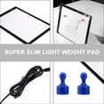 thumbnail image 3 of SHOWERORO led boards Light Box Board with Ruler for Positioning in Black for Professional Use 1 Set, 3 of 8