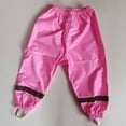 thumbnail image 6 of HOMADLES Cargo Pants for Girls Parachute Baggy Wide Leg Stretch Outdoor Hiking Jogger Pants Pink 7 T, 6 of 8