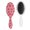 White-846, variant on Rustic Farmhouse Plaid Print Hair Brush, Detangling Cushion Comb for Wet & Dry Hair, Anti-static Paddle Brush for Women, Men, Kids, Gift for Back to School & Travel