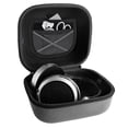 thumbnail image 3 of Geekria Shield Case for Large-Sized Over-Ear Headphones, Replacement Hard Shell Travel Carrying Bag with Cable Storage, Compatible with HiFiMAN Edition XS, Sundara-C Headsets (Grey), 3 of 6