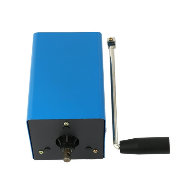 Chargeur Dynamo Haute Puissance Portable Manivelle d'Urgence Recharge USB Générateur de Survie